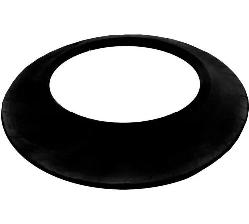 Cortina Traffic Barrel Drum Base, 22.5 Lb., Recycled Tire Ring Base, 03-750-TRG