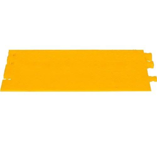 Checkers? Jacket 5-Channel Cable Protector, 65200 lb. Capacity, 37-1/4" x 20-1/2" x 2", Yellow