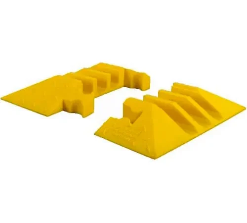 3 Channel End Boot, Pair, Yellow, YJ3EB-225-Y