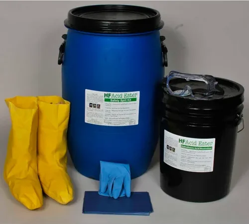 Spill Wizards HF Acid Eater Absorber Spill Kit, 15 Gallon, 2903-015