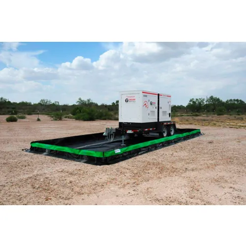 UltraTech 8557 Ultra-Containment Berm, Collapsible Wall, 12' x 40' x 1', Copolymer 2000"