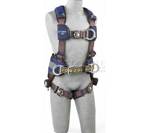 DBI-Sala" ExoFit NEX" Construction Harness 1113154, Front, Back & Side D-Rings, M