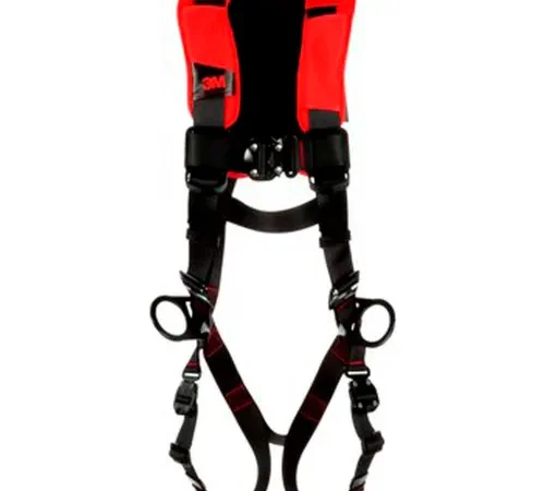 3M" Protecta® 1161401 Comfort Vest-Style Positioning Harness, Quick Connect Buckle, M/L