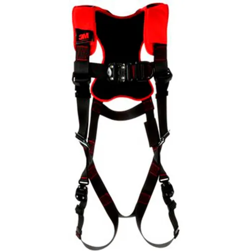 3M" Protecta® 1161405 Comfort Vest-Style Climbing Harness, Quick Connect Buckle, M/L