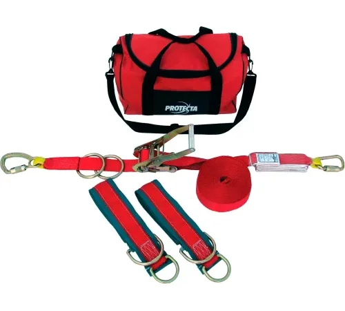 3M" Protecta 1200101 PRO-Line Temporary Horizontal Lifeline, 60'L, 310 Cap Lbs