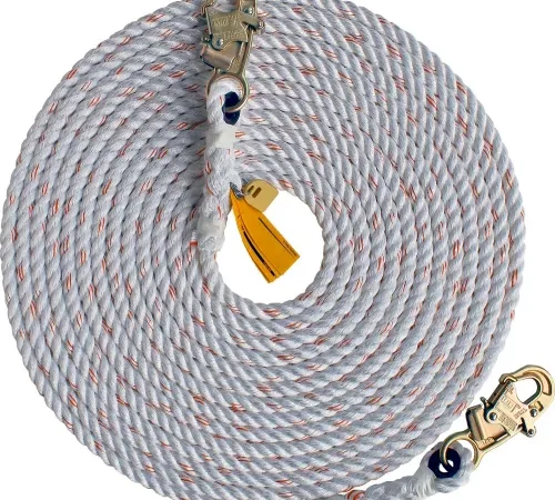 3M" DBI-SALA 1202879 Rope Lifeline, 150'L, 310 Cap Lbs