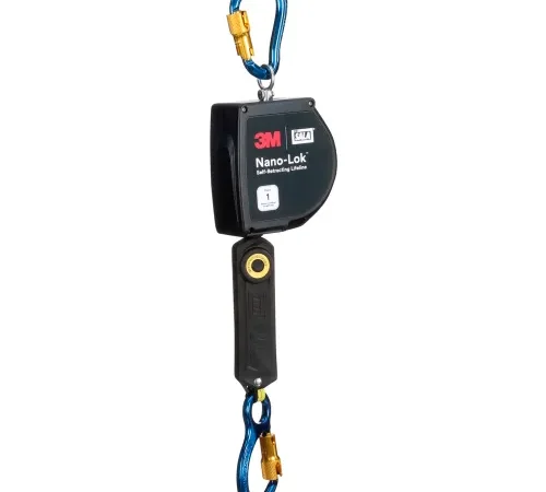 3M Nano-Lok self-retracting lifeline with carabiners