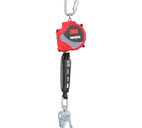 Red 3M Protecta self-retracting lifeline