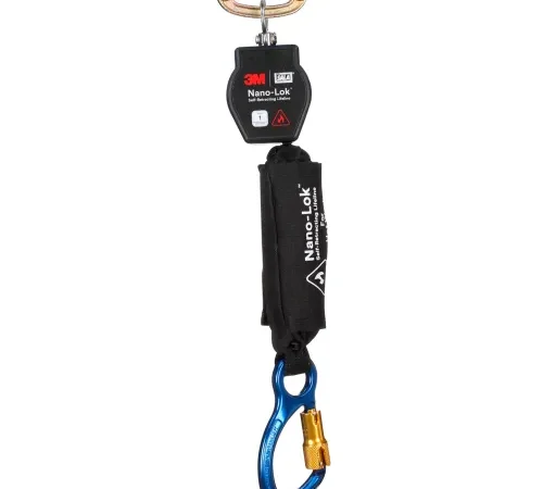 3M Nano-Lok retractable safety lanyard with carabiner