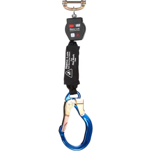 3M Nano-Lok lanyard with blue carabiner