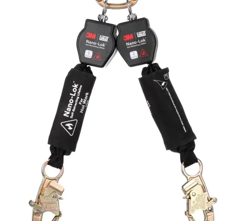 3M Nano-Lok twin-leg self-retracting lanyard