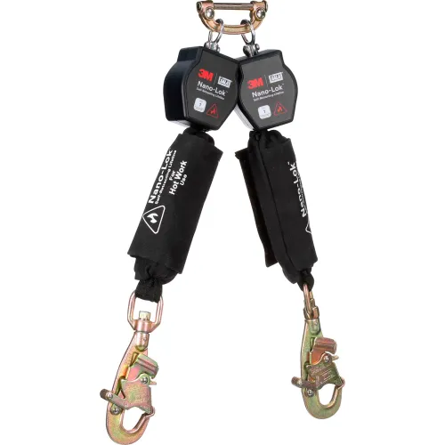 3M Nano-Lok dual self-retracting lanyards