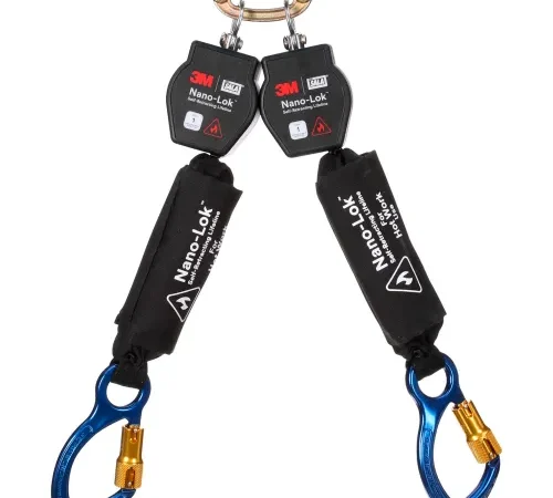3M Nano-Lok twin-leg fall protection lanyard