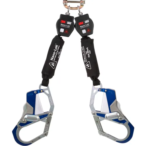 3M Nano-Lok dual-leg fall arrest lanyard