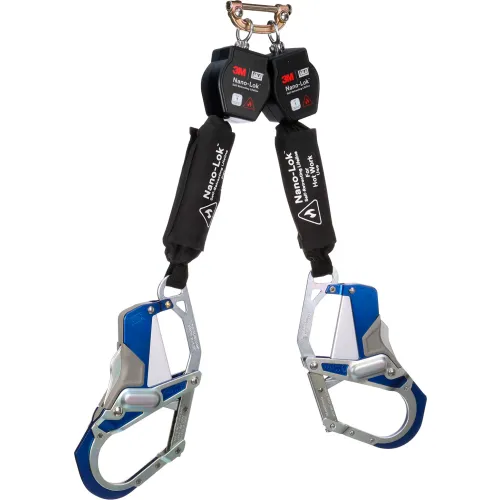 3M Nano-Lok dual leg fall arrest lanyard