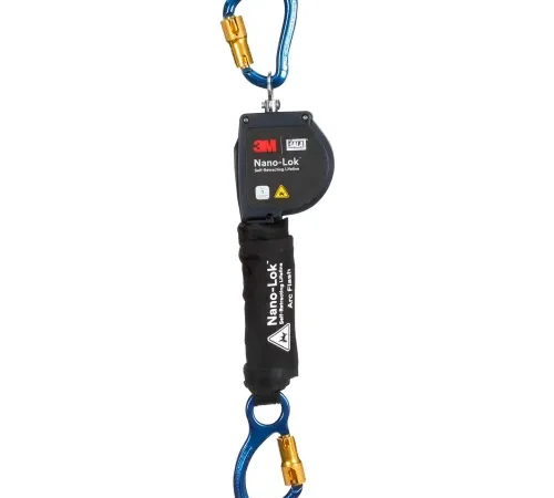 3M Nano-Lok self-retracting lifeline with carabiners