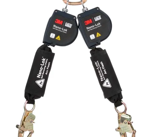 Twin-leg 3M Nano-Lok fall protection lanyard