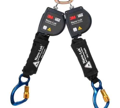Pair of 3M Nano-Lok retractable lifelines