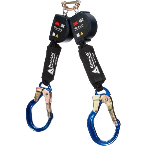 3M Nano-Lok twin-leg retractable safety lanyard