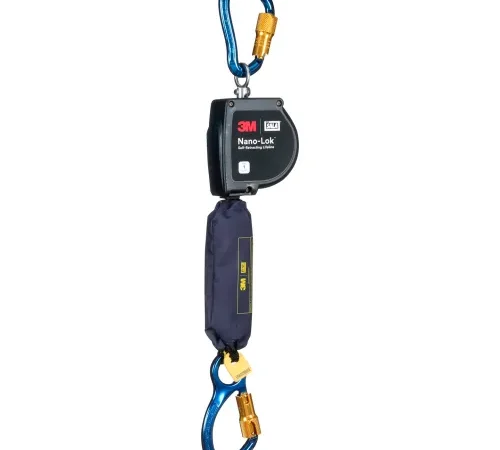 3M Nano-Lok fall arrest lifeline with carabiners