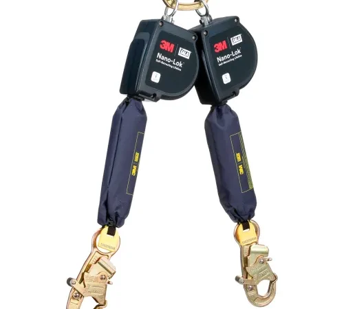 3M Nano-Lok twin-leg self-retracting lanyard