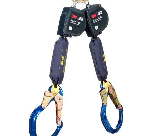 3M Nano-Lok twin self-retracting lifelines with hooks