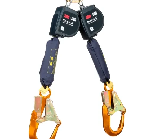 3M Nano-Lok dual-leg retractable safety lanyard