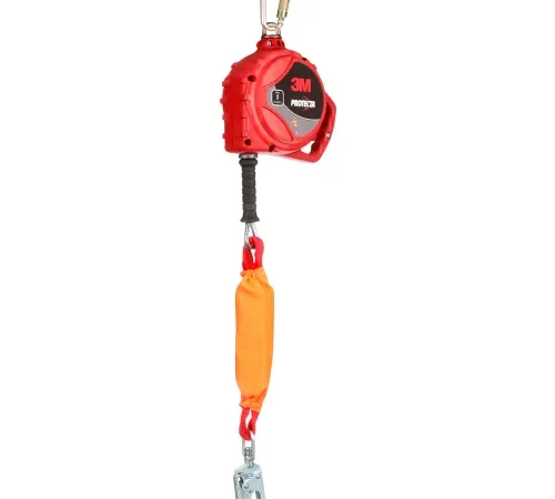 Red 3M Protecta retractable lifeline