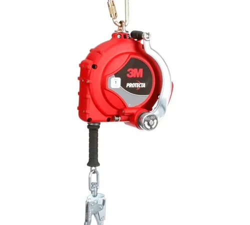 Red 3M Protecta retractable fall arrest lifeline