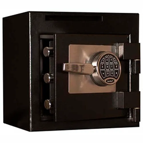 Tracker Safe Front Drop Slot Deposit Safe Electronic Lock - DS141414-ESR - 14"W x 14"D x 14"H Black - Image 3