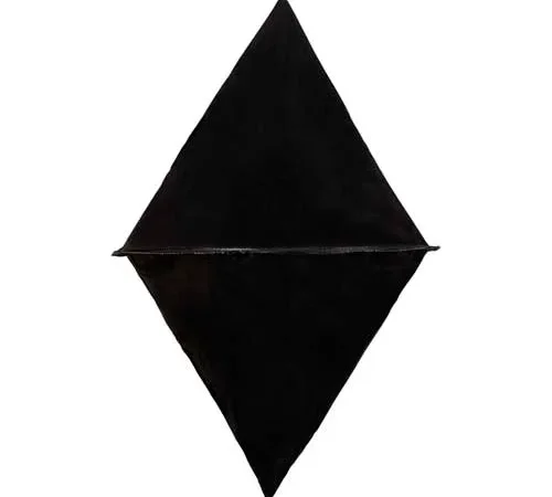 Datrex 24" x 48" Diamond Day Signal/Shape 'Dredging' or 'Restricted', Black 1/Case - DX0012M