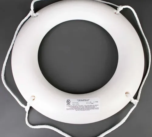 Datrex DX0300WD Life Ring w/o Tape, USCG, White, 30"