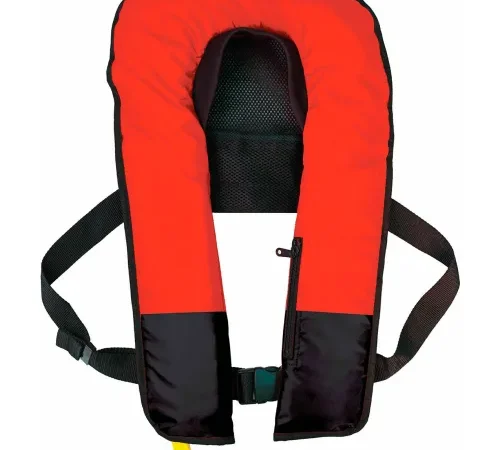 Datrex Manual/Automatic Inflatable Life Jacket, USCG Type V, Adult/Universal, Orange/Black