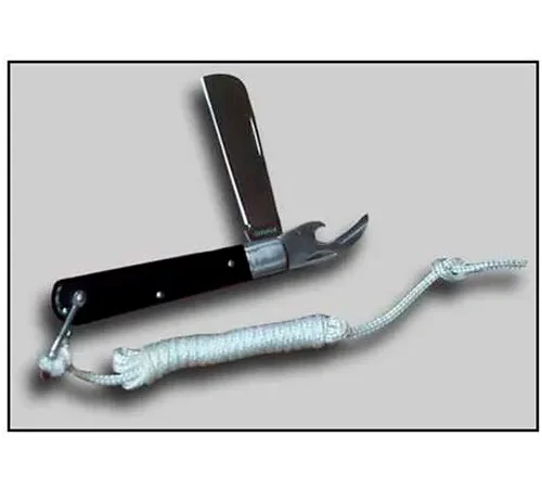 Datrex Jack Knife w/Lanyard & Can Opener, Yellow 1/Box - DX1510M