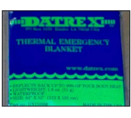 Datrex Thermal Emergency Blanket, 1/Case - DX1528M