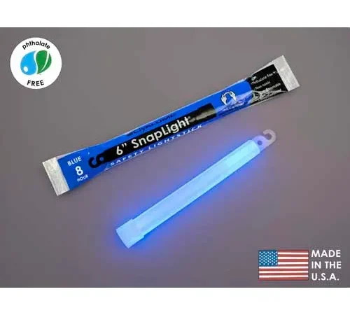 Datrex 6" SnapLight Light Sticks, Blue - ER0051M-BL