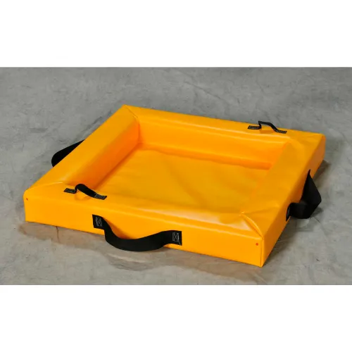 Eagle 40 Gal. Quik-Deploy SpillNest", 4' x 4' x 4", Yellow, T8005