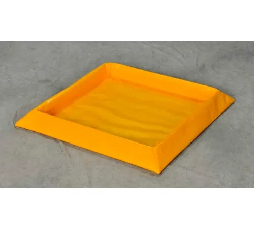 Eagle 8 Drum SpillNEST" Utility Tray T8106 without Grate 57-1/2" x 108-1/2" x 3" 60 Gallon Cap