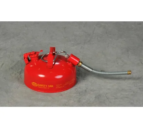 Eagle Type II Safety Can with 7/8" O.D. Flex Spout - 1 Gallon - Red