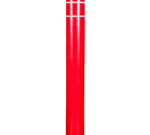 Red insulated thermos bottle