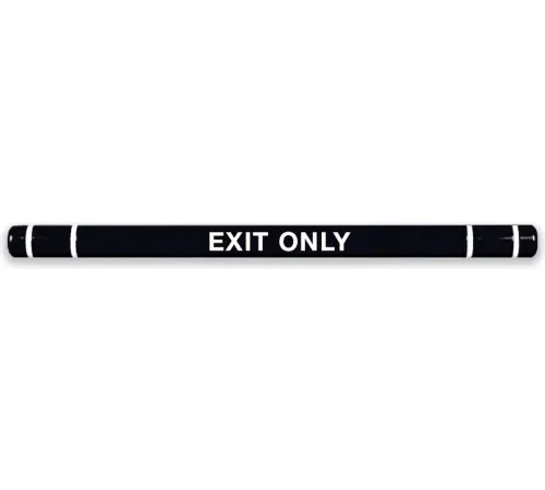 Encore Commercial Products Height Guard "EXIT ONLY" Lettering Kit, 17-1/2"L, Black