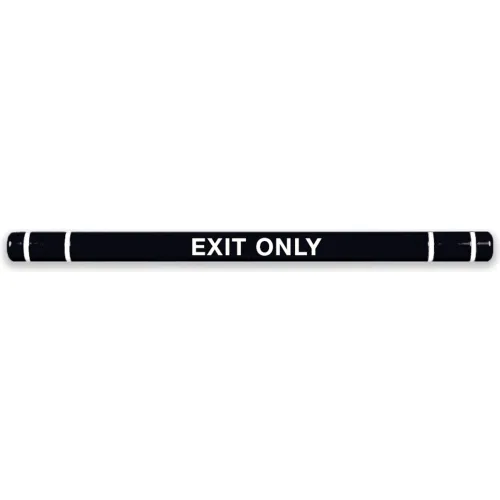 Encore Commercial Products Height Guard "EXIT ONLY" Lettering Kit, 17-1/2"L, White