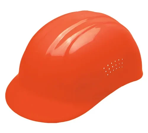 ERB® 67 Vented Bump Cap with 4-Point Pinlock Suspension, Orange, Pack of 12 - Pkg Qty 12