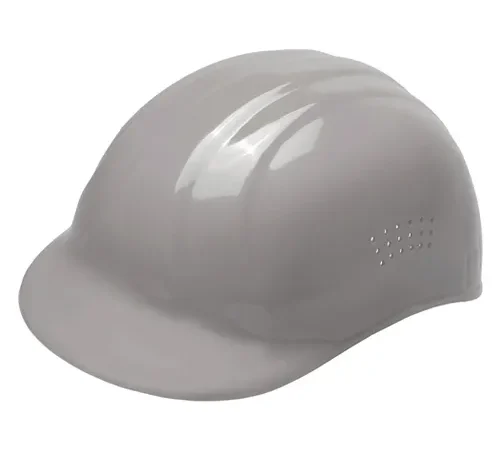 ERB® 67 Vented Bump Cap with 4-Point Pinlock Suspension, Gray, Pack of 12 - Pkg Qty 12