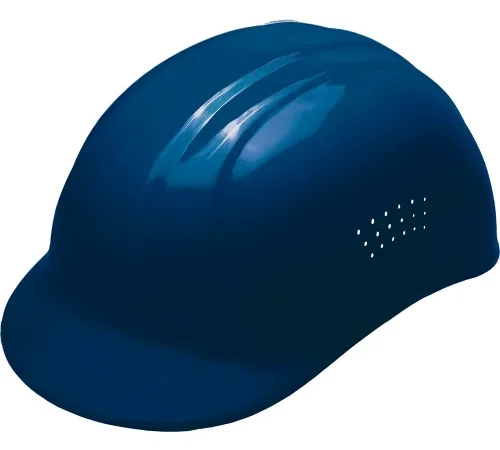 ERB® 67 Vented Bump Cap with 4-Point Pinlock Suspension, Dark Blue, Pack of 12 - Pkg Qty 12