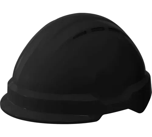 Delta Plus Americana Climbing PEAK Safety Helmet, Type 2, 4-Point Mega Ratchet Suspension, Black