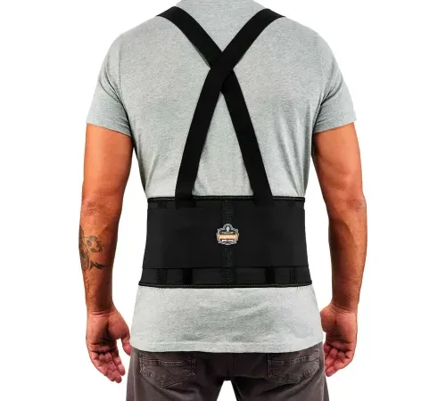 Ergodyne® ProFlex® 1650 Economy Elastic Back Support, Black, XS