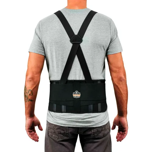 Ergodyne® Proflex® 1625 Elastic Back Support Brace, 34" to 38" Waist Size, Large