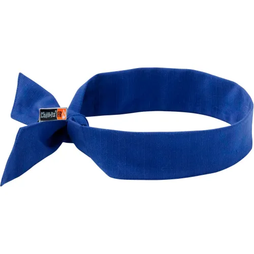 Ergodyne® Chill-Its® 6700FR Evaporative FR Cooling Bandana, Tie, Lime - Pkg Qty 6 - Image 2
