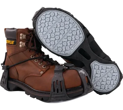 Ergodyne® Trex" 6326 Spikeless Shoe Traction Device, Slip & Oil-Resistant, Small, Black